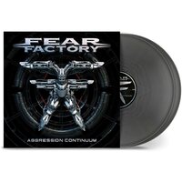 Fear Factory - Aggression Continuum (Silver) vinyl cover