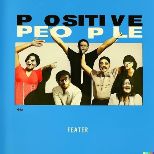Feater - Positive People vinyl cover