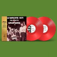 Fela Kuti - Fela Live With Ginger Baker vinyl cover