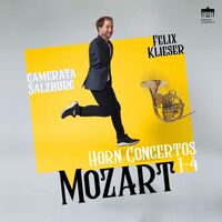 Felix Klieser - Mozart: Horn Concertos No. 1-4 vinyl cover