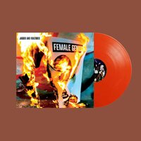 Female Genius - Jagged and Fractured vinyl cover