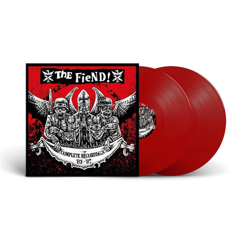 Fiend - Complete Recordings 1983-1987 (Red) vinyl cover