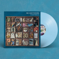 Fightmilk - No Souvenirs ('Paddling Pool' Blue) vinyl cover