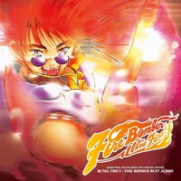 Fire Bomber - Macross 7 Ultra Fire Fire Bomber Best Original Soundtrack vinyl cover