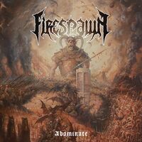 Firespawn - Abominate Black   Booklet vinyl cover