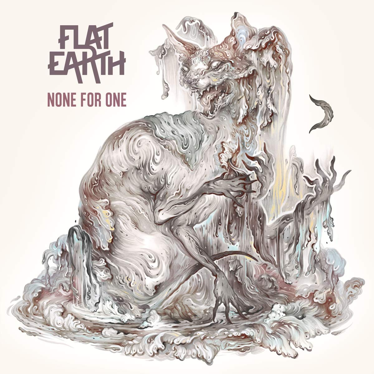 Flat Earth - None For One vinyl cover