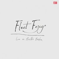 Fleet Foxes - Live On Boston Harbor - Peach vinyl cover