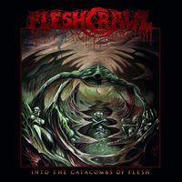 Fleshcrawl - Into The Catacombs Of Flesh vinyl cover