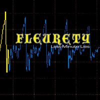 Fleurety - Last Minute Lies / I Left The Planet vinyl cover