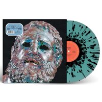 Foxing - Foxing (Ice Blue With Black Splatter) vinyl cover