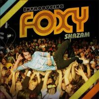 Foxy Shazam - Introducing (Black/Orange Swirl) vinyl cover