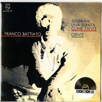 Franco Battiato - Sembrava Una Serata Come Tante/gente vinyl cover
