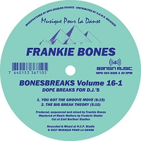 Frankie Bones - Bonesbreaks 16-1 vinyl cover