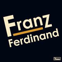 Franz Ferdinand - Franz Ferdinand (Orange and black swirl) vinyl cover
