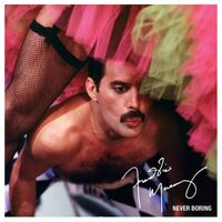 Freddie Mercury - Never Boring vinyl cover