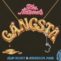 Free Nationals - Gangsta feat. A$AP Rocky & Anderson .Paak |Gangsta Instrumental vinyl cover
