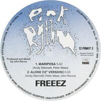 Freeez - Mariposa/Alone