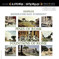 Fritz Reiner - Respighi: Pines Of Rome & Fountains Of Rome 45 Rpm vinyl cover