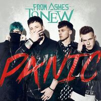 From Ashes To New - Panic (Red translucent vinyl) vinyl cover