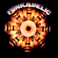 Funkadelic - Funkadelic Clear & Red Starburst vinyl cover