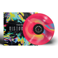 Future Palace - Distortion (Neon Pink, Green, Turquoise, Neon Yellow Transparent Twister) vinyl cover