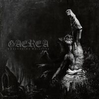 Gaerea - UNSETTLING WHISPERS (Crystal Clear & White Marbled) vinyl cover