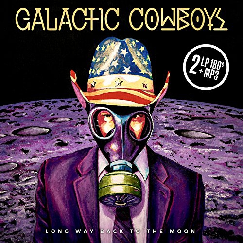 Galactic Cowboys - Long Way Back To The Moon vinyl cover