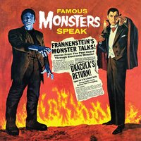 Garbriel Dell - Famous Monsters Speak (Red & Black) vinyl cover