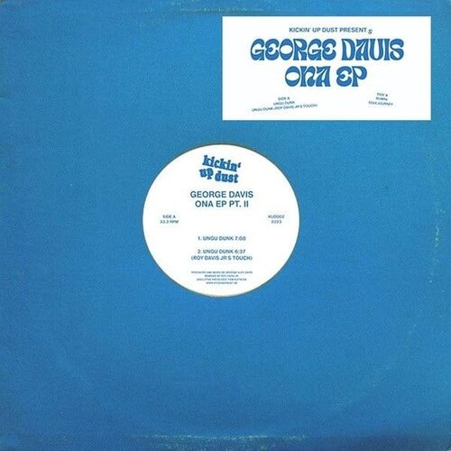 George Davis - Ona EP Part II vinyl cover