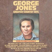 George Jones - Greatest Country Hits vinyl cover