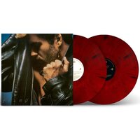 George Michael - Faith (Red/Black Marble) vinyl cover