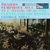 George Szell - Symphony 1 In C Minor 68 vinyl cover