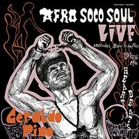 Geraldo Pino & The Heartbeats - Afro Soco Soul Live vinyl cover