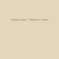 Ghedalia Tazartes - 5 Rimbaud 1 Verlaine vinyl cover