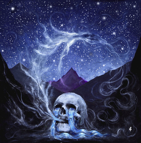 Ghost Bath - Starmourner (Blue With White Cloud)