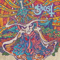 Ghost - Kiss The Go-Goat / Mary On A Cross vinyl cover