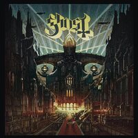 Ghost - Meliora/Popestar (Blue Smoke) vinyl cover