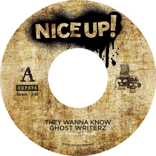 Ghost Writerz - They Wanna Know vinyl cover