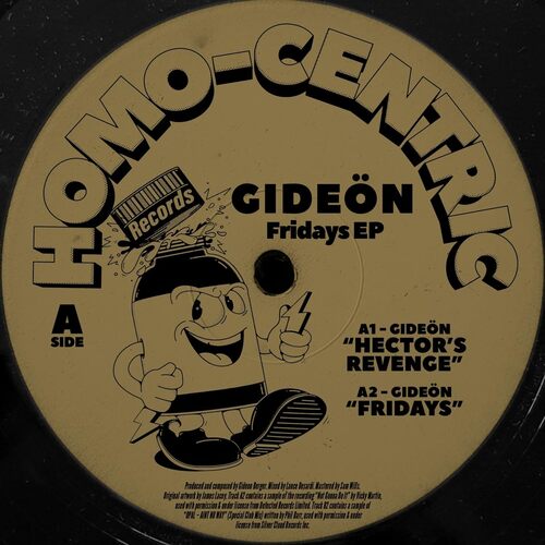 Gideon - Fridays Ep vinyl cover