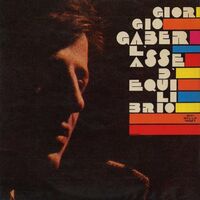 Giorgio Gaber - L'asse D'equilibro vinyl cover