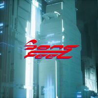 Girl Unit - Song Feel vinyl cover