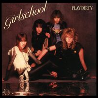 Girlschool - Play Dirty (Red) vinyl cover