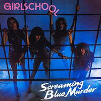 Girlschool - Screaming Blue Murder vinyl cover