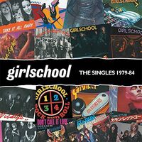 Girlschool - The Singles 1979-1984 Limited Version vinyl cover