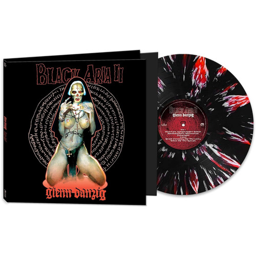 Glenn Danzig - Black Aria 2 (Black/Red/White Splatter) vinyl cover