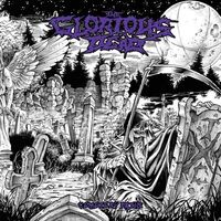 Glorious Dead - Cemetery Paths (Purple & Black With White Splatter) vinyl cover