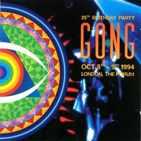 Gong - 25Th Birthday Party (Clear) vinyl cover