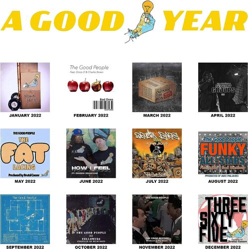Good People - A Good Year vinyl cover