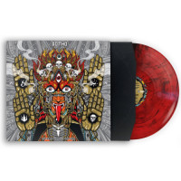 Gotho - Gotho Versus Fartark (Red & Black) vinyl cover