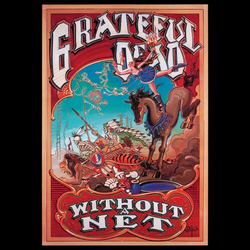 Grateful Dead - Without a Net vinyl cover